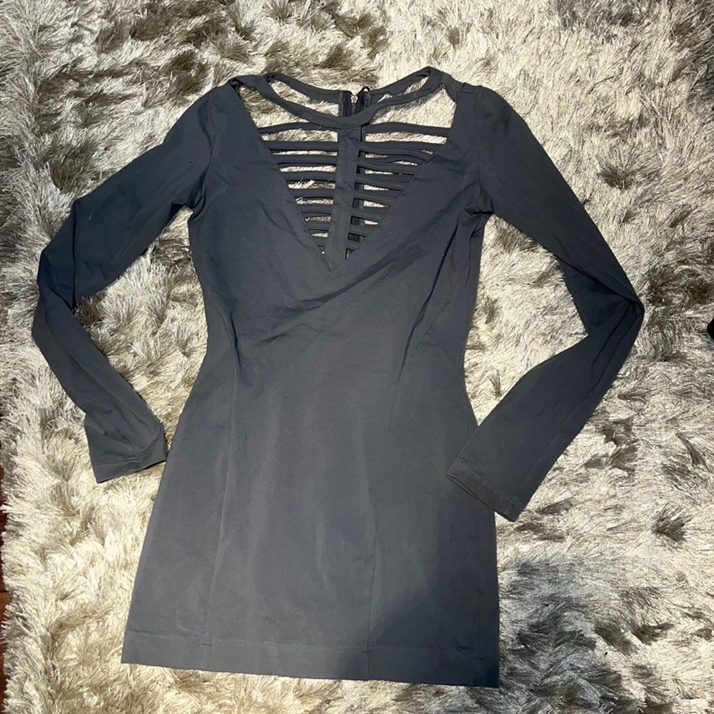 Gray dress